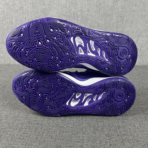 Nike KD15 TB Promo Court Purple White DX6648 500 Men's Size 10 - Picture 8 of 10